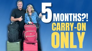 Everything We Packed for 5 Months of Full-Time Travel (Carry-On Only)