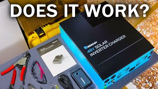 RENOGY 48V 3500W Solar Inverter Charger for DIY Solar Power - Unboxing Review and Test