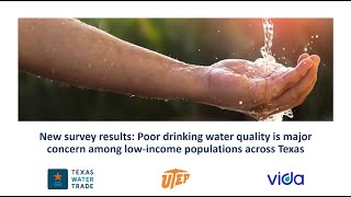 Texas Water Trade, UTEP, and Vida Water present survey results