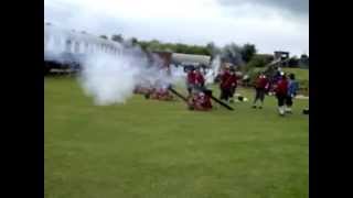 Fort Paull: Cannon display 2