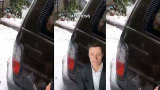 Bashing Ice Covered Car | Man News