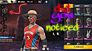 0.010 % have noticed this !  ||  free fire now got better ✔️⚡ || #freefire #rex #7xwatt #carlox