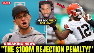 BREAKING: Mike McDaniel REJECTS To Coach Shedeur Sanders On LIVE TV!