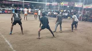 jakkaram Sai ,Ajay 🆚gudivaka Lanka team tadinadaa volleyball tournament 🏐🏐🏐🔥🔥🔥🔥