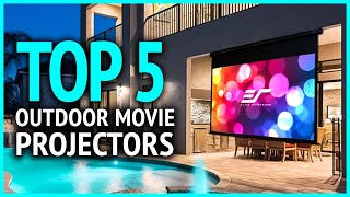 Best Outdoor Movie Projectors 2024 | Top 5 Best Outdoor Movie Projectors On Amazon