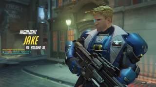 OVERWATCH HIGHLIGHT: SOLDIER 76 DODGING DAT DRAGON