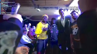 IShowSpeed meets Tom Brady