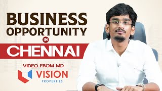 Business Opportunity In Chennai | Vision Properties | No Investment | Video From MD