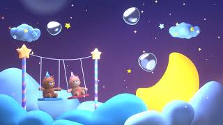 swinging bears animation | #babysleep video | lullaby | baby lullaby | Music for baby before bed