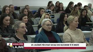 UT: LIGJËRATË PËR SFIDAT SOCIALE DHE KULTURORE TË TË RINJVE