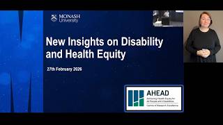 New Insights on Disability and Health Equity