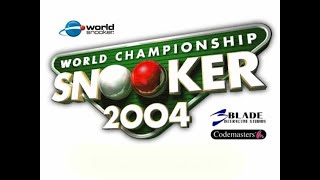 WORLD CHAMPIONSHIP SNOOKER 2004 (PC Classic Game) - Let's Play Classics