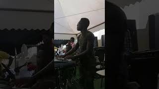 Abeiku Forson live in play with the New Vision Band.... Nuff luv