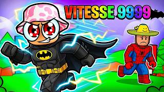 J'ai Dépensé 139,934€ Robux pour devenir un Super Héro Rapide