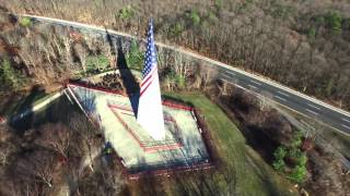 Bald Hill Vietnam Vets Memorial (All Island Aerial.com)