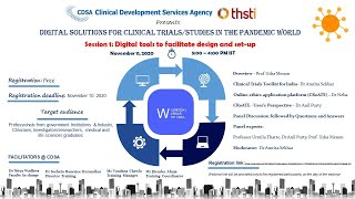 LIVE _ Digital Solutions for Clinical Trials/Studies in the Pandemic World