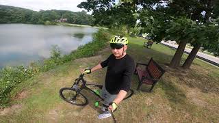Testing New GoPro HERO8 Black Selfie Video - Waterproof Action Camera  + Bike Trek Dual Sport 4 XL.