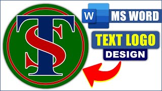 How to Make Logo Design in Microsoft Word | MS Word Logo Design | Text Logo Design | Logo Design