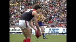 Earl Spalding - Final Melbourne Goal - 1991 Semi Final - Melbourne v West Coast Eagles