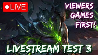 Viewer games then Ranked Grind with Argus ~ MLBB LIVE