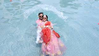 ANJUSHA WITH CHETHAN HALDI CELEBRATIONS | MK PHOTOGRAPHY