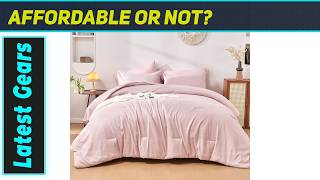 DECMAY Full Size Comforter Sets: The Perfect Pink Dream!