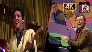 🔔🎵🔉Real Elvis Presley Sings 🎤🎸 What'd I Say With Jerry Lee Lewis 🎹 COLOUR 4K MULTICAM STEREO🎼🎵🔔
