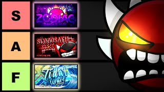 Ranking Every Top 1 Demon in Geometry Dash