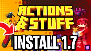 How To Download And Install Actions And Stuff 1.7 For Minecraft Bedrock - Full Guide