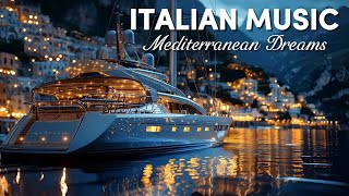 ✨ Mediterranean Nights | Relaxing Music & Luxury Yacht Cruise On the Italian coast ⛵️