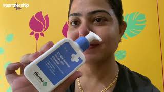 Minimalist skincare | The Derma Co Niacinamide cleanser for sensitive skin| Zinc Mineral sunscreen