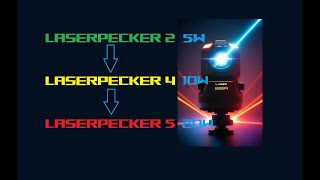 LaserPecker 2, 4, and 5 lineup comparison