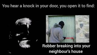 Mr. Incredible becoming uncanny (you open your door to find) #meme #funny