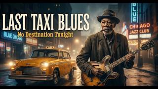 Last Taxi Blues 🚕 Slow Chicago Guitar for Sleepless Nights
