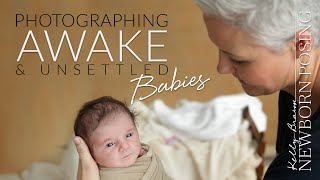 How to photograph Awake & Unsettled babies with Kelly Brown