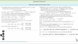 Binominal Theorem