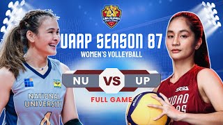 LIGA THROWBACK: NU vs UP [Full Game] | UAAP S87 Women's Volleyball (Round 1)