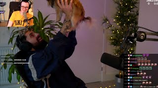 Steve reacting to a wholesome clip of Koji and Miso