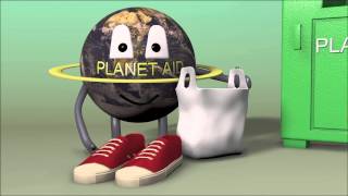 Planet Aid UK 3D animation
