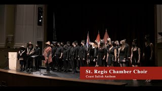 St. Regis Secondary School Choir | "Coast Salish Anthem" with First Nations Knowledge Keepers