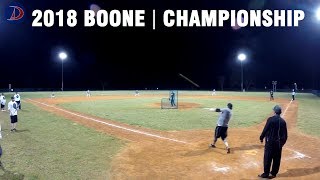 2018 Boone Tournament | Beckham Brothers vs TDB (Championship Final)