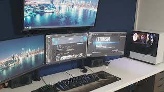 Simple but Awesome Gaming Room/Home Office Tour, Feb 2021