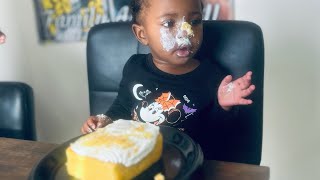 TURN 1 WITH ME‼️🥳🎉🎃Celebrating Our Halloween Goddess Isis’ 1st Birthday |Dinner, Cake, More|