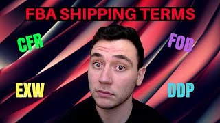 Shipping Terms for Amazon FBA - Cheatsheet For What You Need To Know