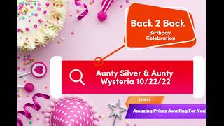 Invite Y'all To Celebrate With Us Amazing Prices To be given Away #birthdaycelebration