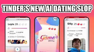 Trying Tinder's TERRIBLE New 'AI Dating' Game | Dity Minis
