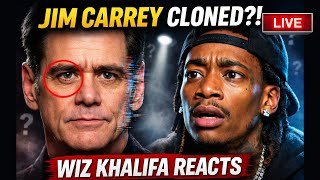 WIZ KHALIFA EXPOSES JIM CARREY “CLONE” CONSPIRACY?! Ace Ventura Star Been Replaced?! LIVE