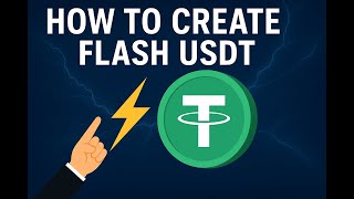 How to Create Flash USDT | Full TRC20 Tutorial