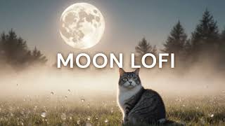 #Moon #Lofi - Frosty Moon Mornings | Study & Chill Session 1HR🌙