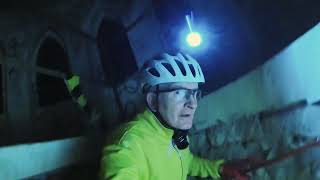 Mit dem E-MTB bei Nacht zum Kahlenbergturm. Test Lupine SL AF 7 und Insta360 X3 4K